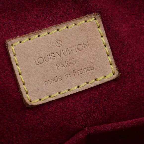 LOUIS VUITTON Sac Shopping Shoulder Tote Bag Monogram Leather - Picture 4 of 16